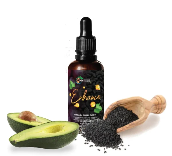 Enhance dodatak ishrani sa vitaminom D3, vitaminom K2 i organskim uljem crnog kima