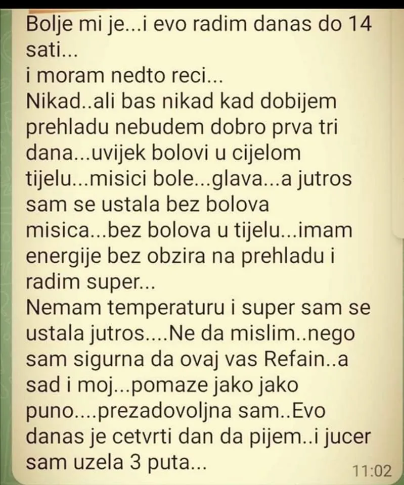 Utisci i iskustva korisnika nakon korišćenja NHG Refine kapi