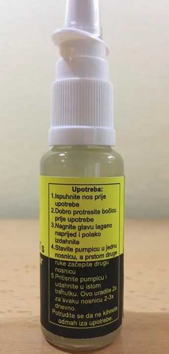 Kako se koristi sprej za sinuse za svakodnevnu negu nosa