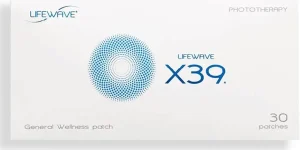 Izgled LifeWave X39 wellness flastera izbliza